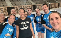 Les féminines de l’EP  Manosque Handball