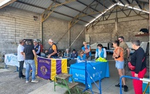Baptême de l'air, passation de pouvoir et brocante pour le lions club de manosque