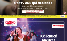 Une rentrée pleine  de surprises et de jeux au Casino partouche !