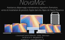 NovaMac spécialiste Apple à Manosque...