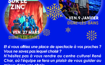 L’AVENTURE DU SPECTACLE  VIVANT CONTINUE !