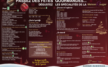 Spécialités des fêtes de fin d'année 2025 de la maison Rouger