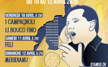 LA CORSE S’INVITE DU 10 AU 12 AVRIL  À GRÉOUX POUR LA 3è EDITION  DE «GRÉOUX IN CORSICA»