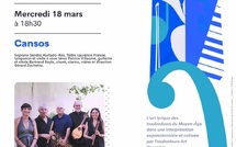 Les concerts du mercredi : reprise de la saison le 18 mars à Gréoux-Les-Bains