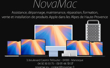 NovaMac spécialiste Apple à Manosque...