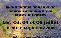 1ER FESTIVAL DE THÉÂTRE AMATEUR EN PLEIN AIR À SAINTE-TULLE DU 3 AU 5 JUILLET