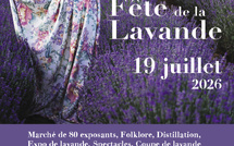 LA 32ÈME FOIRE DE LA LAVANDE se tiendra le 19 juillet  à Valensole